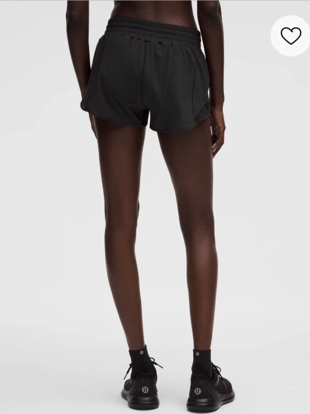 lululemon athletica Black Women's Hottie Hot Shorts